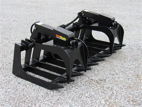 root bucket for skid steer|brush clearing skid steer attachments.